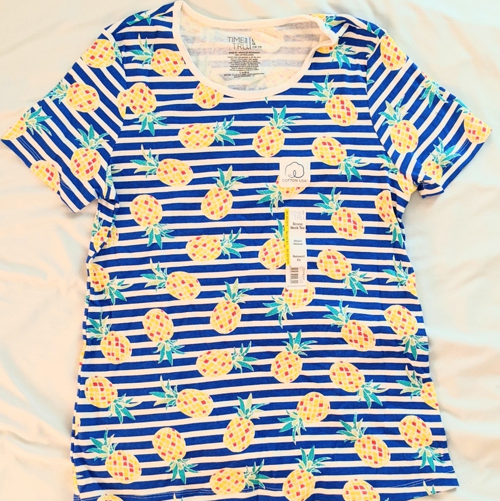 🍍Striped Pineapple Tee🍍